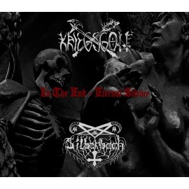 Kriegsgott (Black Altar) / Silberbach- "In the End-Eternal Silence" split metal box A5