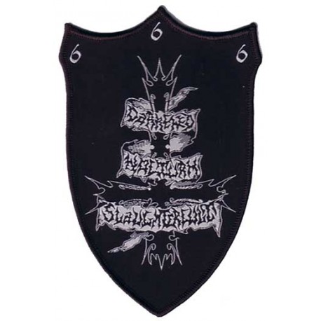 Darkened Nocurn Slaughtercult - patch - logo, high quality, USA
