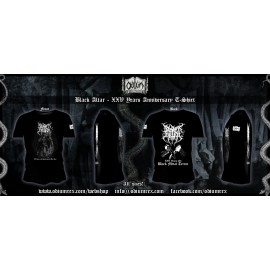 BLACK ALTAR - "XXV Anniversary / Black Metal Terror" T-shirt 