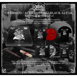 Ofermod / Acherontas / Black Altar - "Drakonian Elitism" Wooden Box - Pre  order