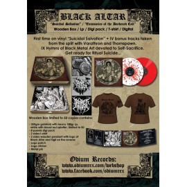 BLACK ALTAR - Suicidal Salvation / Emissaries of the Darkened Call digi pack 