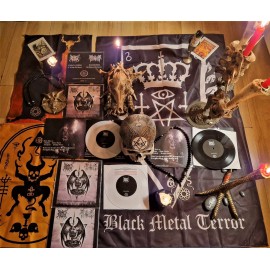 Black Altar / Tzelmoth - "MALEDICTUS ALTARE INVOCATUS UMBRA MORTIS" 7" ep