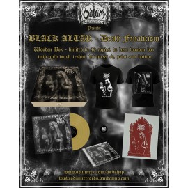 Black Altar - "Death Fanaticism" - Wooden Vinyl Box - Pre order